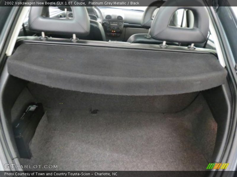 Platinum Grey Metallic / Black 2002 Volkswagen New Beetle GLX 1.8T Coupe