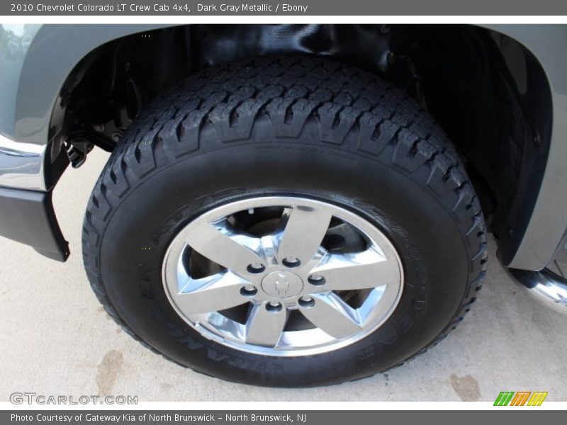 Dark Gray Metallic / Ebony 2010 Chevrolet Colorado LT Crew Cab 4x4