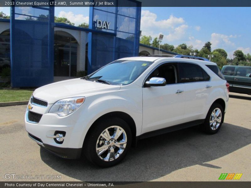 Summit White / Jet Black 2013 Chevrolet Equinox LTZ AWD