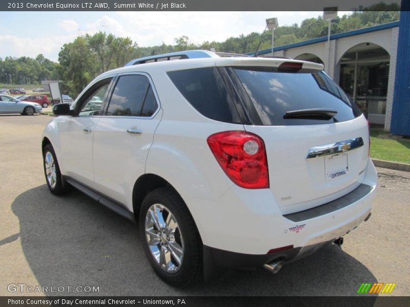 Summit White / Jet Black 2013 Chevrolet Equinox LTZ AWD