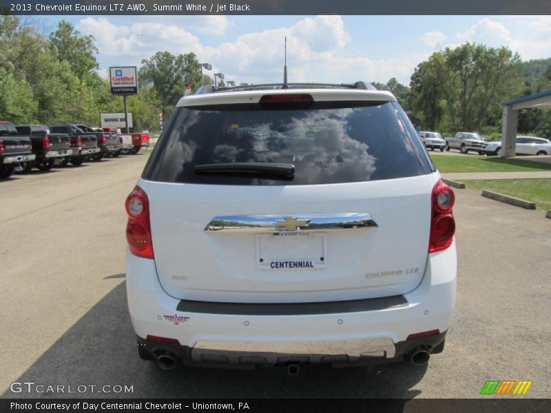 Summit White / Jet Black 2013 Chevrolet Equinox LTZ AWD