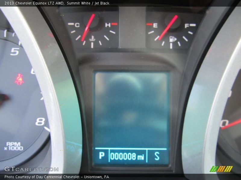 Summit White / Jet Black 2013 Chevrolet Equinox LTZ AWD