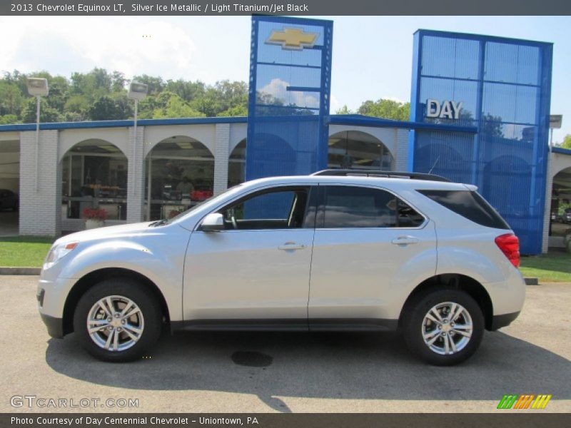 Silver Ice Metallic / Light Titanium/Jet Black 2013 Chevrolet Equinox LT