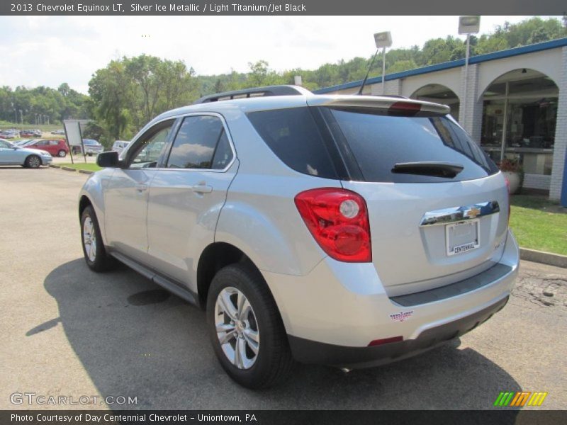 Silver Ice Metallic / Light Titanium/Jet Black 2013 Chevrolet Equinox LT