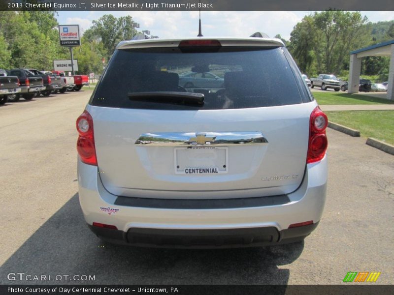 Silver Ice Metallic / Light Titanium/Jet Black 2013 Chevrolet Equinox LT