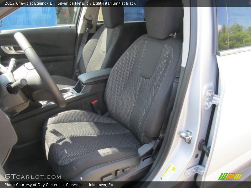 Silver Ice Metallic / Light Titanium/Jet Black 2013 Chevrolet Equinox LT