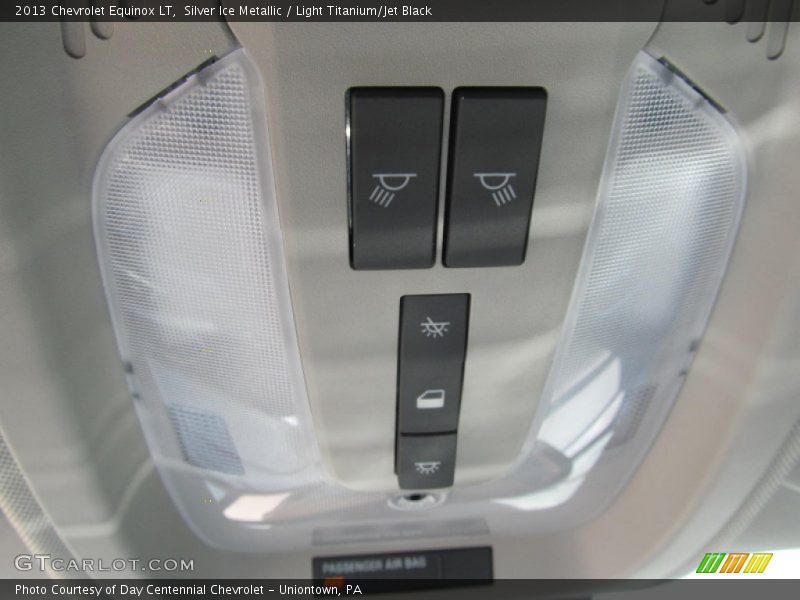 Silver Ice Metallic / Light Titanium/Jet Black 2013 Chevrolet Equinox LT