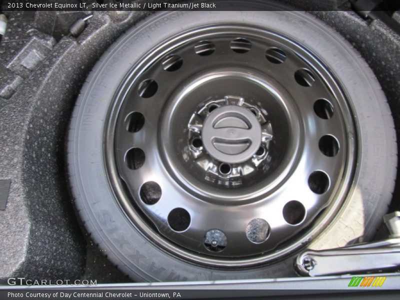 Silver Ice Metallic / Light Titanium/Jet Black 2013 Chevrolet Equinox LT