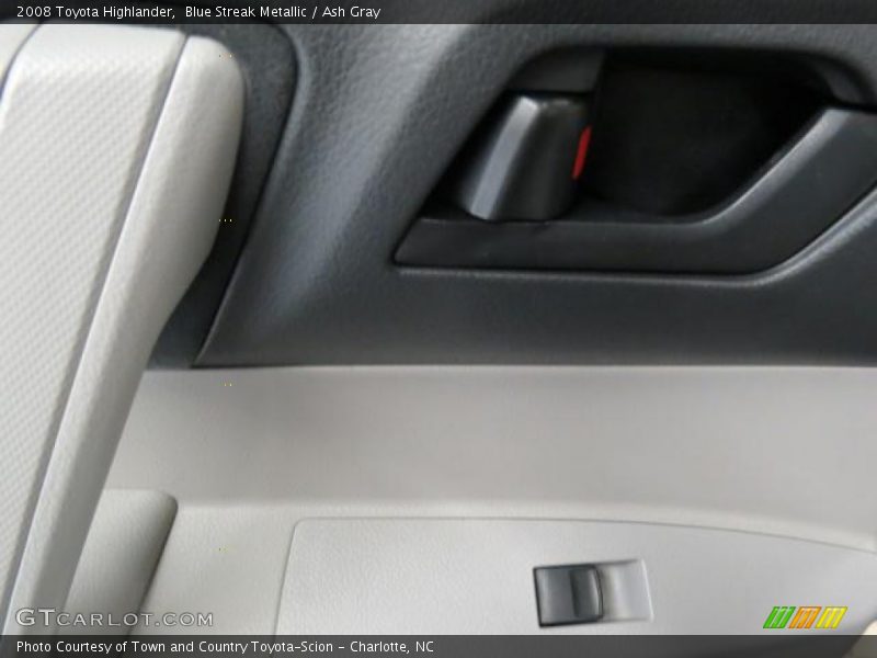 Blue Streak Metallic / Ash Gray 2008 Toyota Highlander