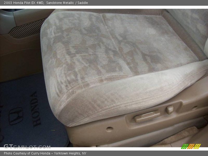 Sandstone Metallic / Saddle 2003 Honda Pilot EX 4WD