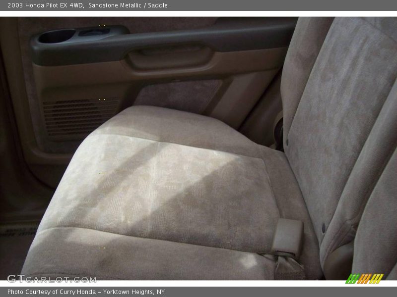 Sandstone Metallic / Saddle 2003 Honda Pilot EX 4WD