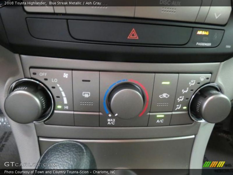Blue Streak Metallic / Ash Gray 2008 Toyota Highlander
