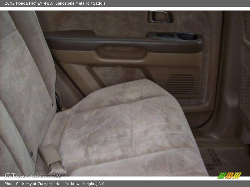 Sandstone Metallic / Saddle 2003 Honda Pilot EX 4WD