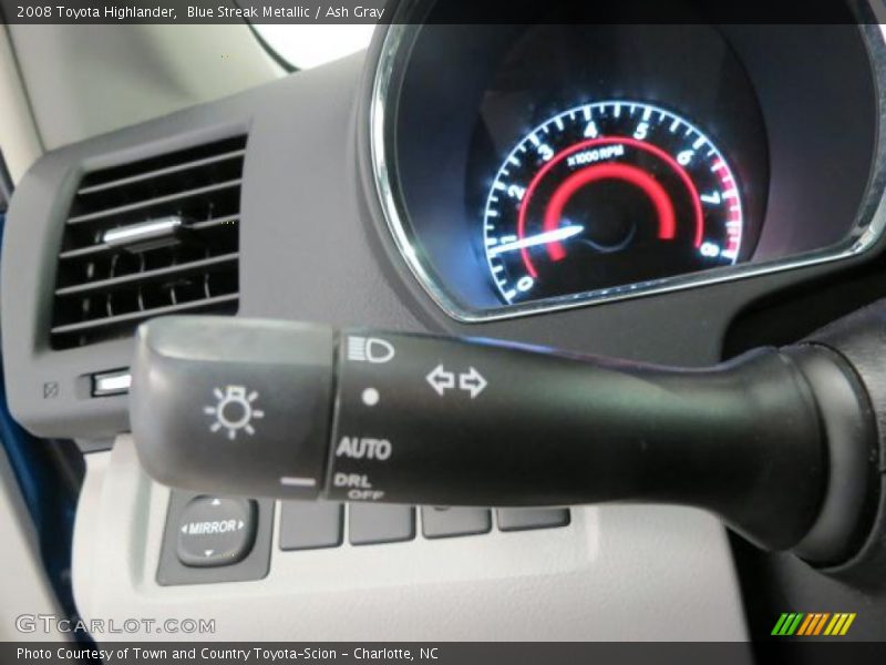 Blue Streak Metallic / Ash Gray 2008 Toyota Highlander