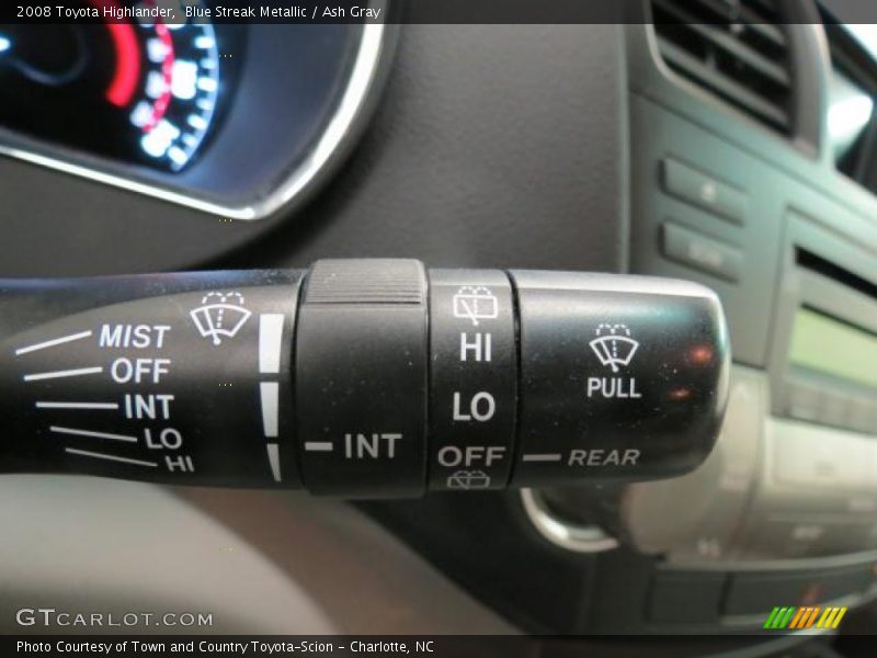 Blue Streak Metallic / Ash Gray 2008 Toyota Highlander
