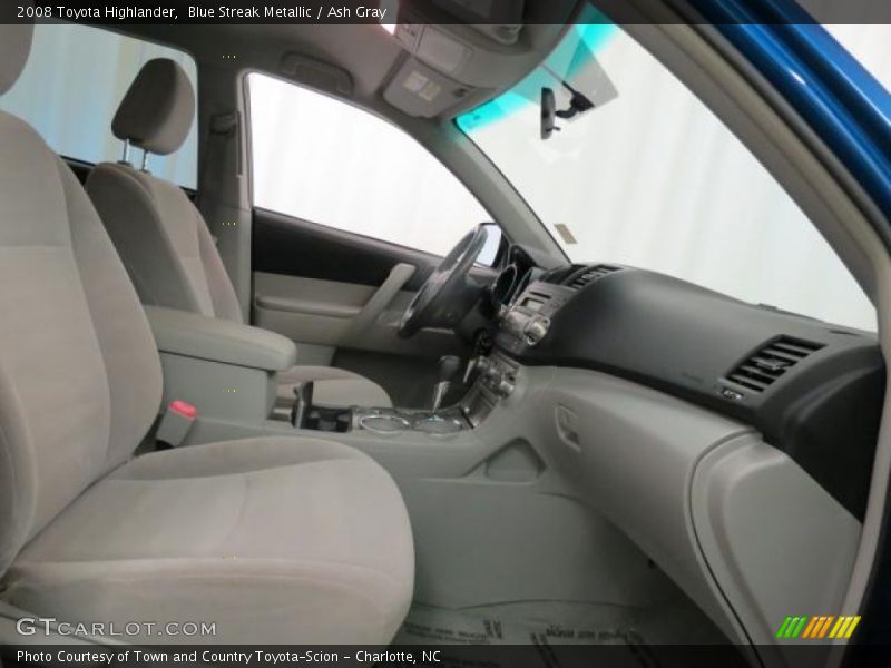 Blue Streak Metallic / Ash Gray 2008 Toyota Highlander