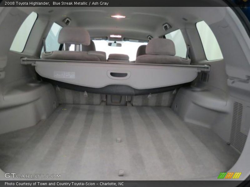 Blue Streak Metallic / Ash Gray 2008 Toyota Highlander