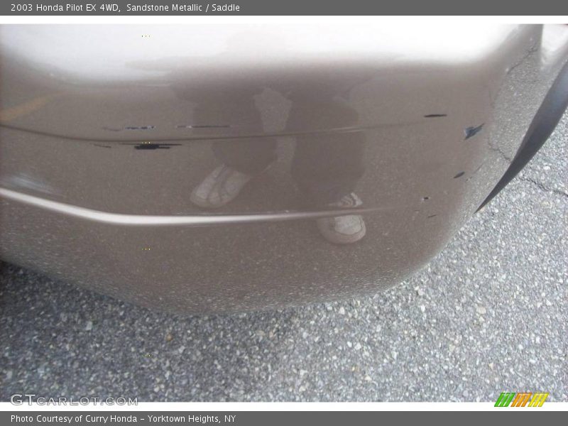 Sandstone Metallic / Saddle 2003 Honda Pilot EX 4WD