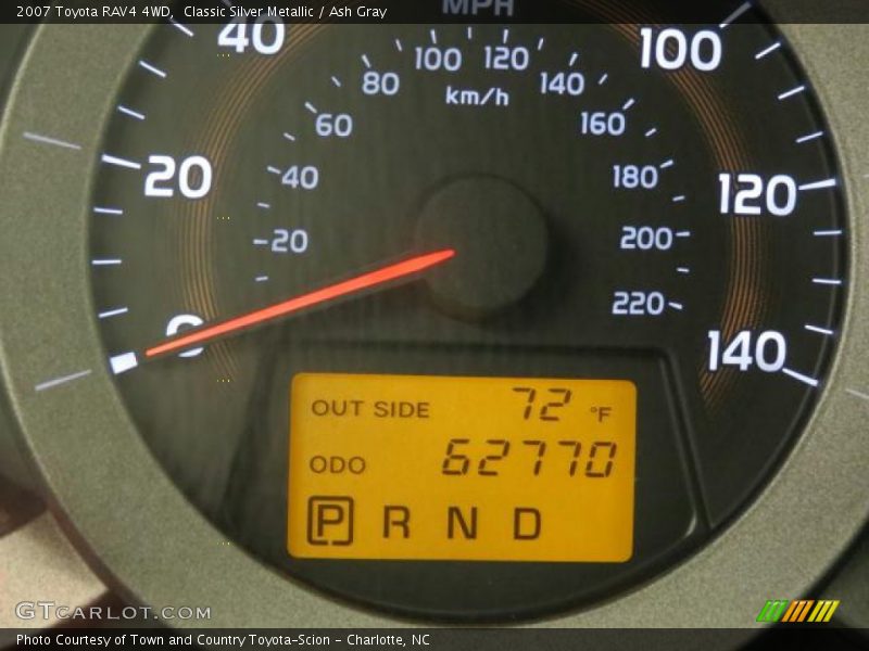 Classic Silver Metallic / Ash Gray 2007 Toyota RAV4 4WD