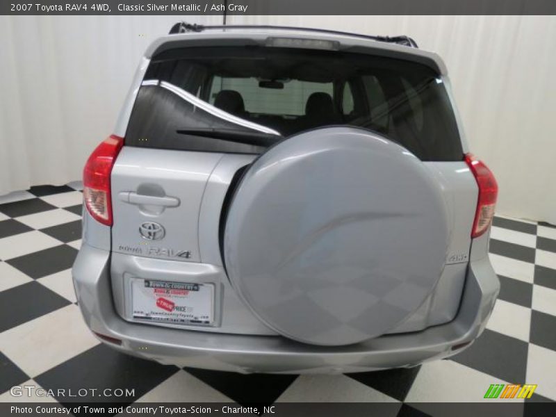 Classic Silver Metallic / Ash Gray 2007 Toyota RAV4 4WD