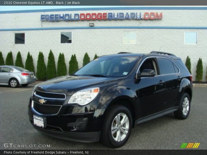Black / Jet Black 2010 Chevrolet Equinox LT AWD