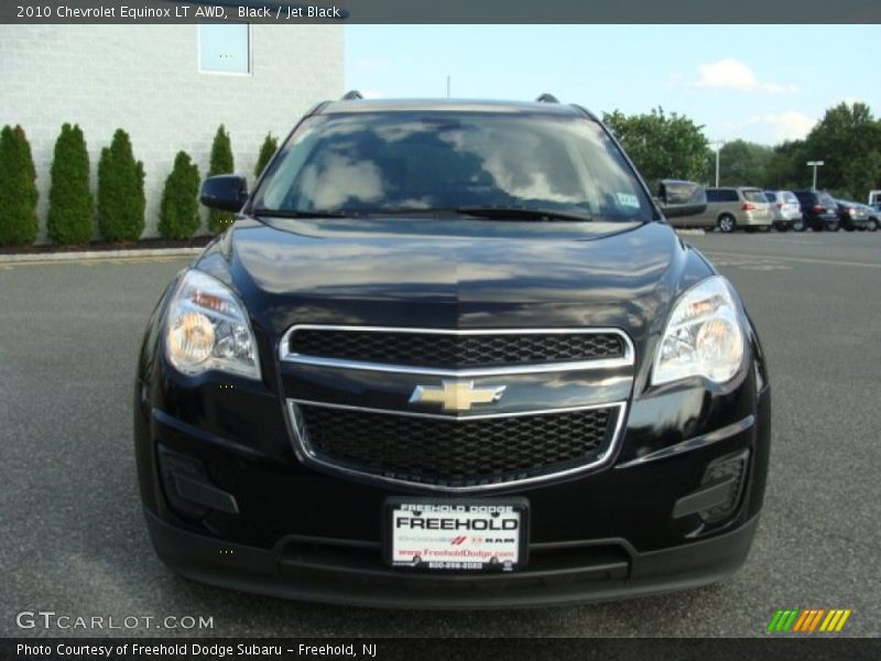 Black / Jet Black 2010 Chevrolet Equinox LT AWD