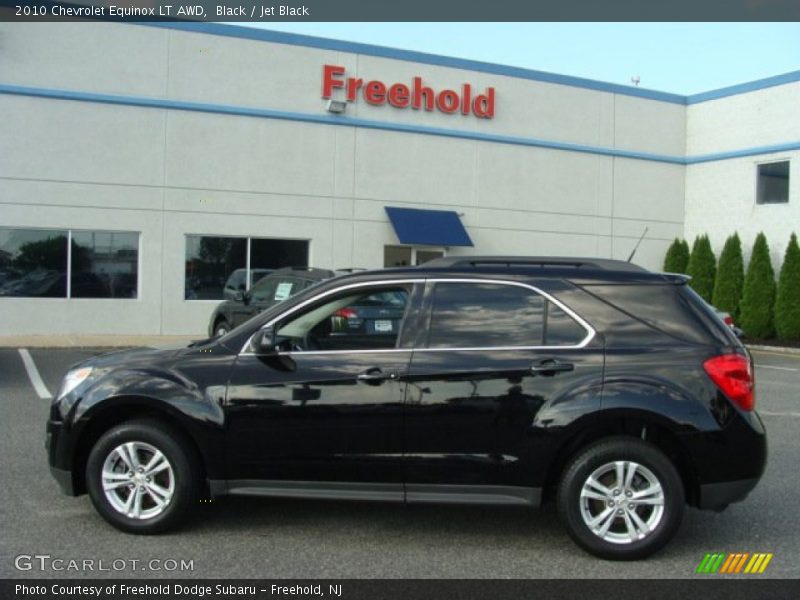 Black / Jet Black 2010 Chevrolet Equinox LT AWD