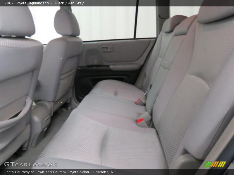Black / Ash Gray 2007 Toyota Highlander V6