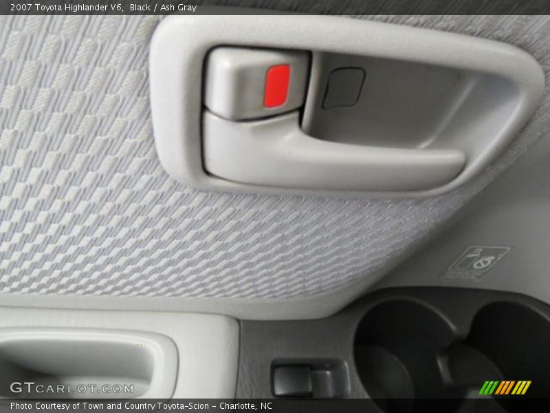 Black / Ash Gray 2007 Toyota Highlander V6