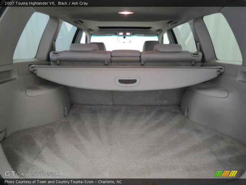 Black / Ash Gray 2007 Toyota Highlander V6