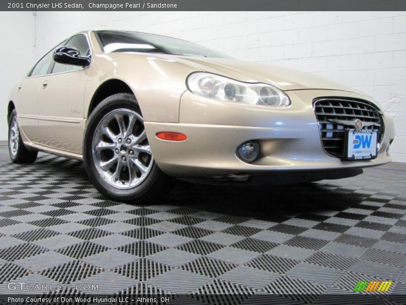Champagne Pearl / Sandstone 2001 Chrysler LHS Sedan