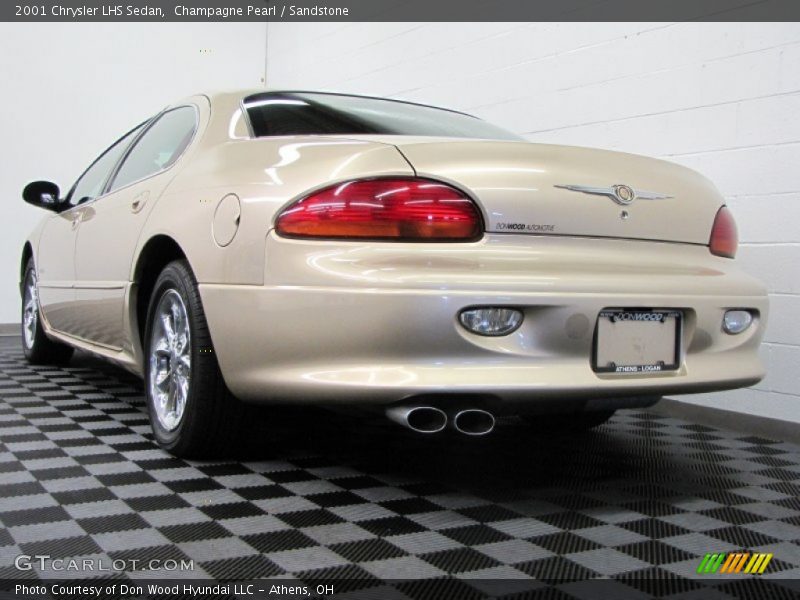 Champagne Pearl / Sandstone 2001 Chrysler LHS Sedan