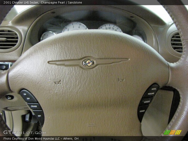 Champagne Pearl / Sandstone 2001 Chrysler LHS Sedan