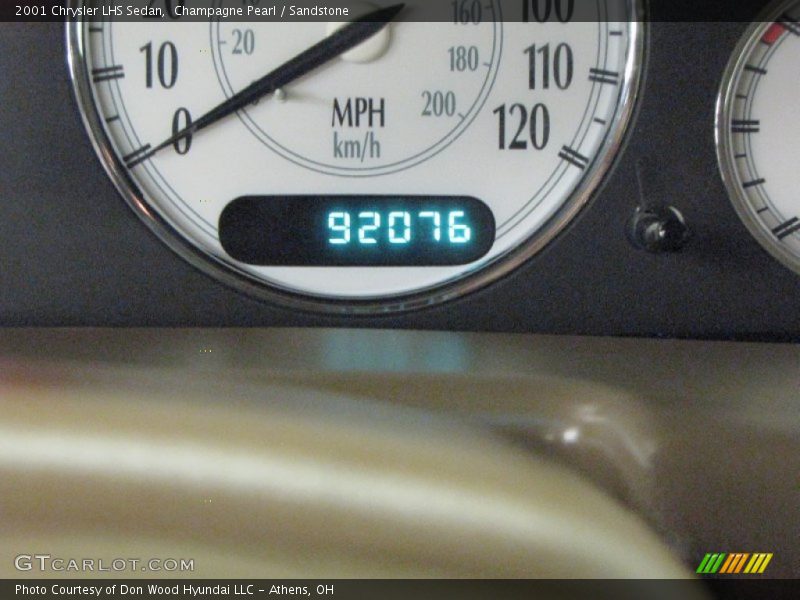 Champagne Pearl / Sandstone 2001 Chrysler LHS Sedan