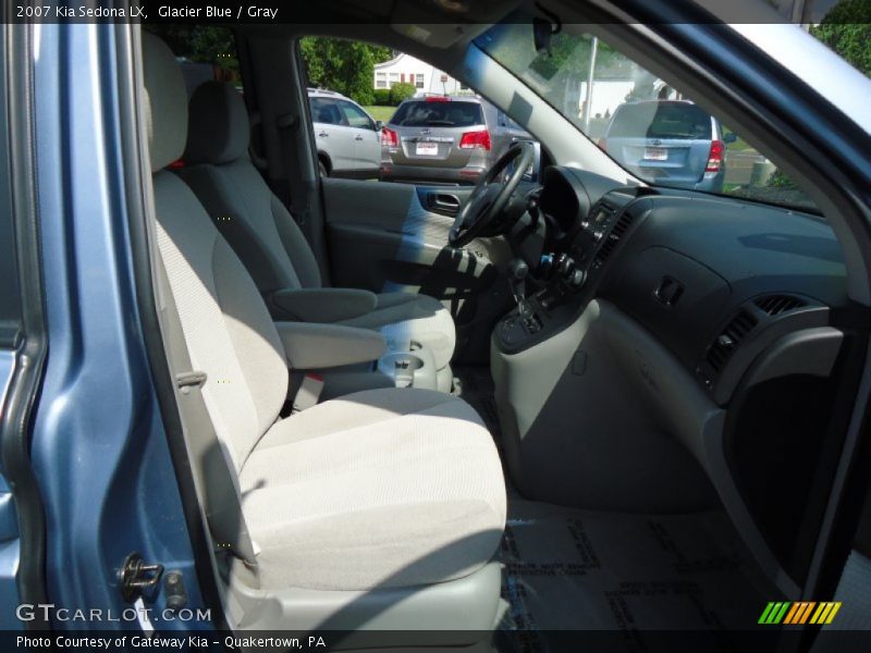 Glacier Blue / Gray 2007 Kia Sedona LX