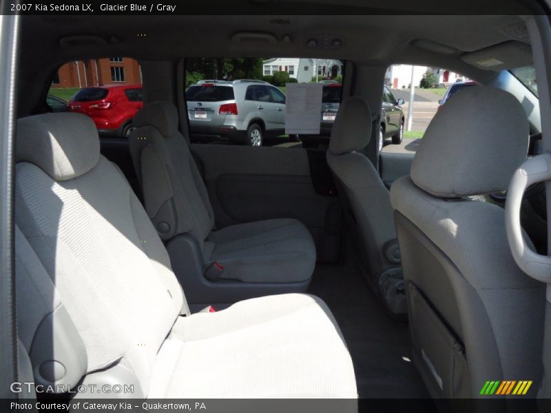 Glacier Blue / Gray 2007 Kia Sedona LX