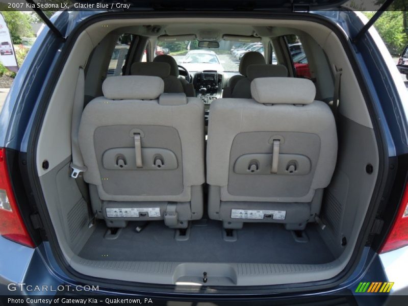 Glacier Blue / Gray 2007 Kia Sedona LX