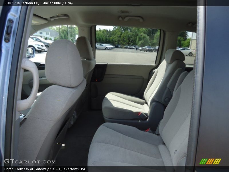 Glacier Blue / Gray 2007 Kia Sedona LX