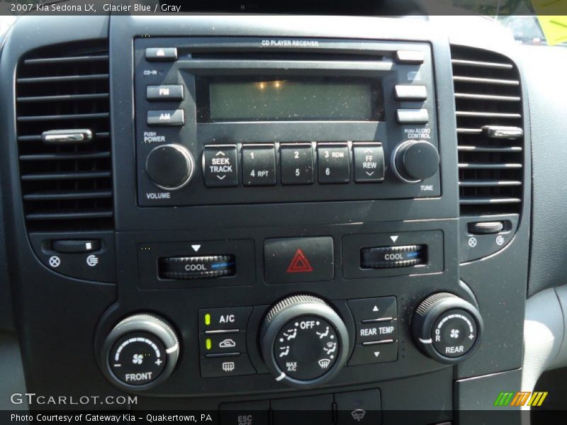 Glacier Blue / Gray 2007 Kia Sedona LX