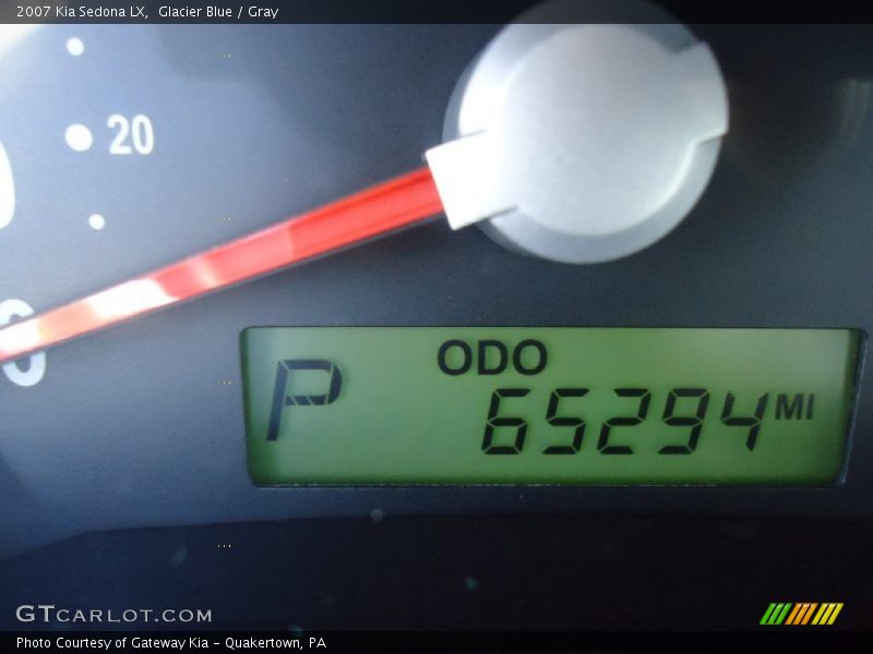 Glacier Blue / Gray 2007 Kia Sedona LX