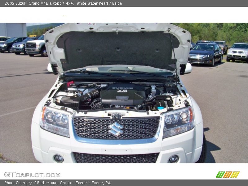 White Water Pearl / Beige 2009 Suzuki Grand Vitara XSport 4x4