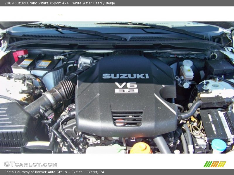White Water Pearl / Beige 2009 Suzuki Grand Vitara XSport 4x4