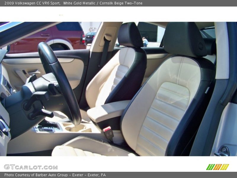 White Gold Metallic / Cornsilk Beige Two-Tone 2009 Volkswagen CC VR6 Sport