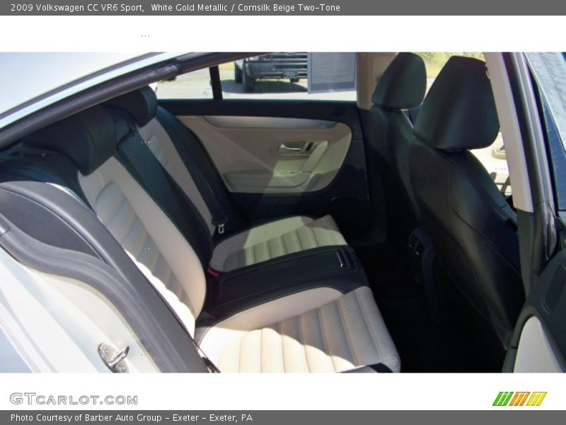 White Gold Metallic / Cornsilk Beige Two-Tone 2009 Volkswagen CC VR6 Sport