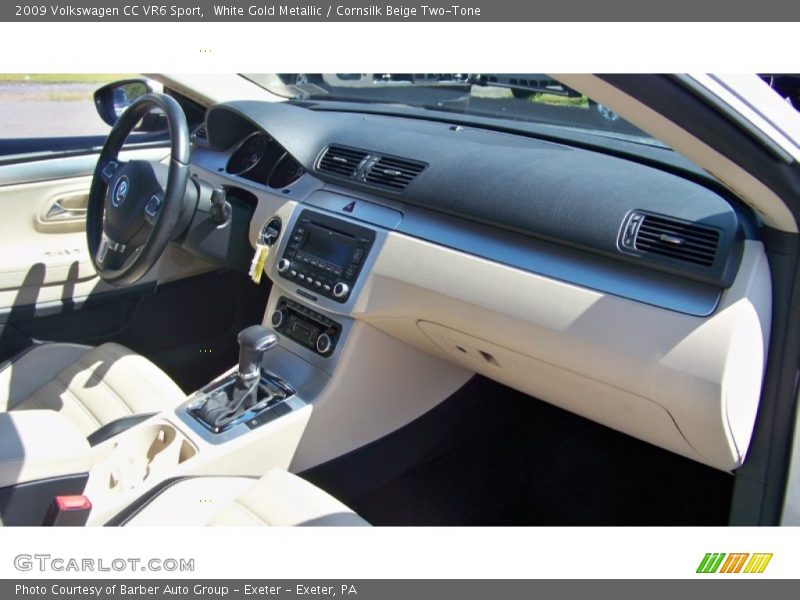 White Gold Metallic / Cornsilk Beige Two-Tone 2009 Volkswagen CC VR6 Sport