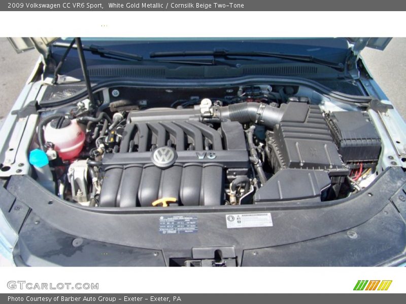 White Gold Metallic / Cornsilk Beige Two-Tone 2009 Volkswagen CC VR6 Sport