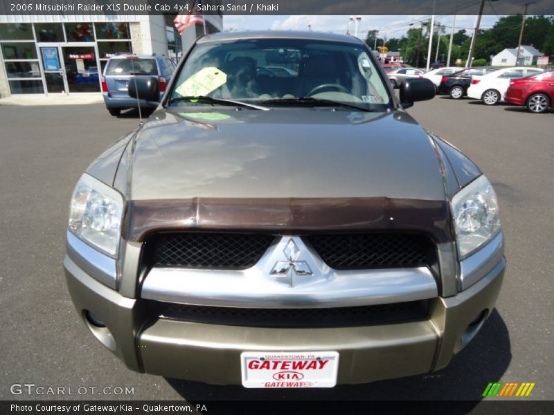Sahara Sand / Khaki 2006 Mitsubishi Raider XLS Double Cab 4x4