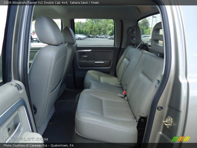 Sahara Sand / Khaki 2006 Mitsubishi Raider XLS Double Cab 4x4