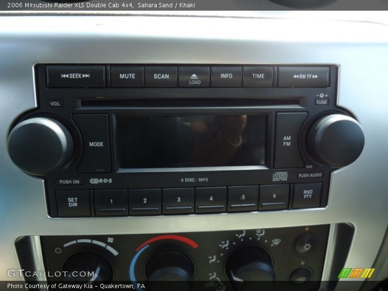 Sahara Sand / Khaki 2006 Mitsubishi Raider XLS Double Cab 4x4