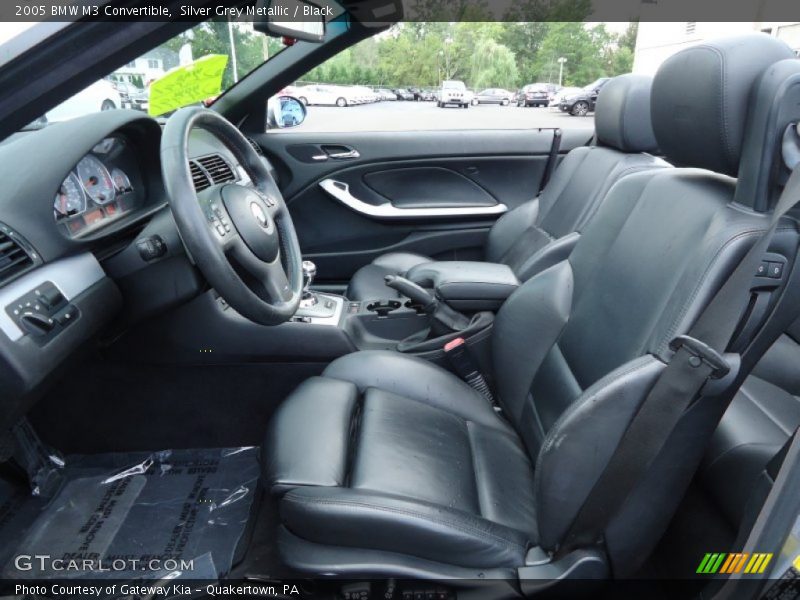 Front Seat of 2005 M3 Convertible